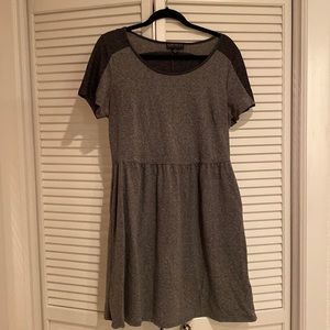 Gray Dress with Pockets